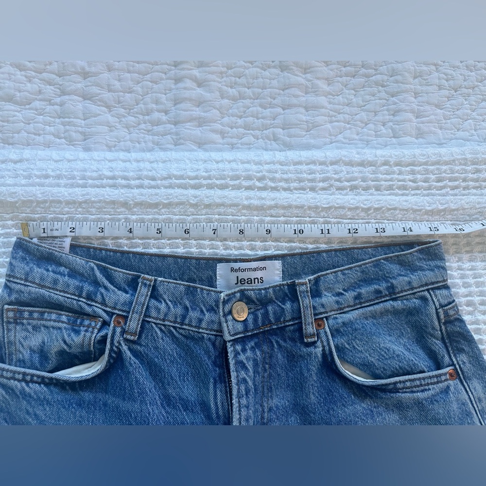 Reformation Cary High Rise Wide Leg Jeans - Picture 6 of 6